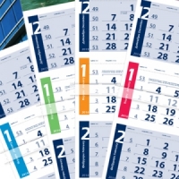 Бизнес работни календари Лайт с 3 и 4 тела